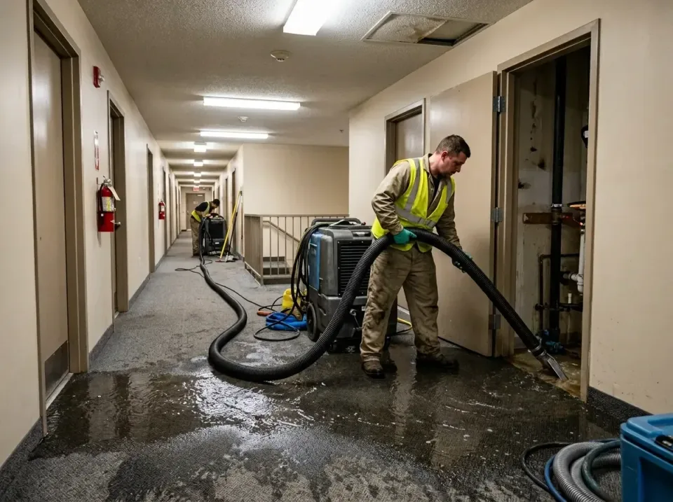 multi-unit-apartment-hallway-f-005 — frequently asked questions, Emergency Burst Pipe Water Extraction & Removal in Garden A…